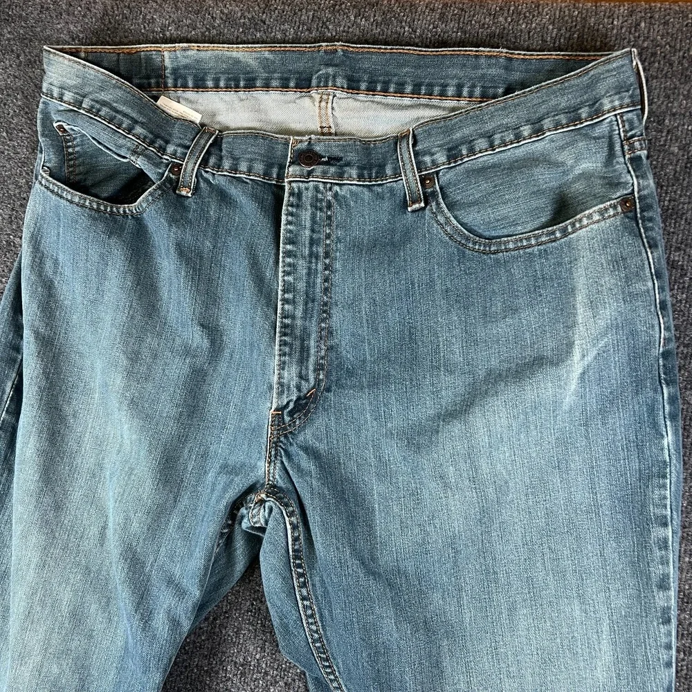 Levi's 559 Jeans Mens‎ 40X29 Blue Denim Cotton Mid Rise Relaxed Fit Straight Leg