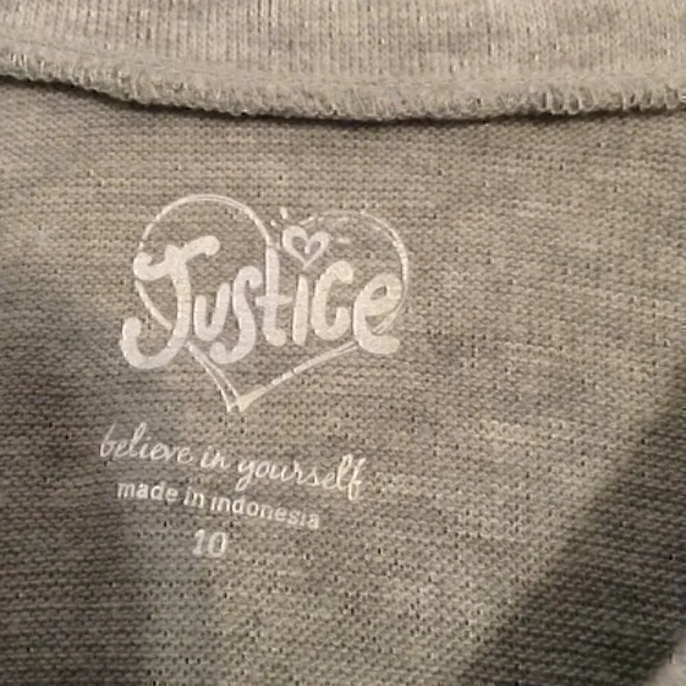 Justice girls size