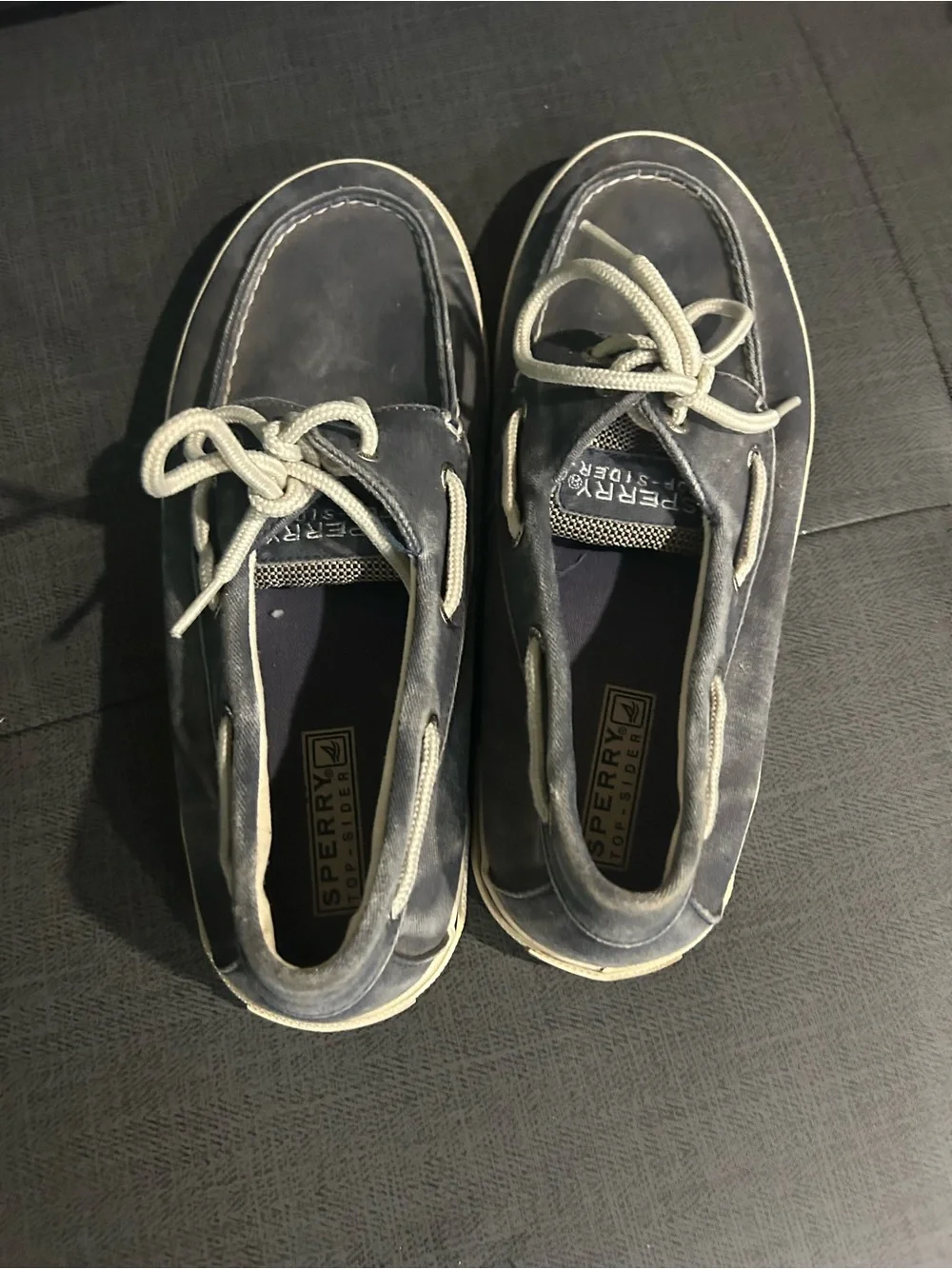 Sperry all suede