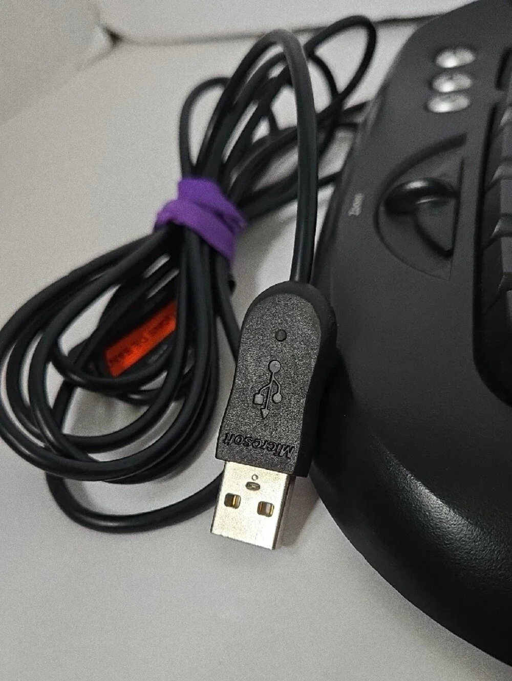 Microsoft USB Wired Digital Media Keyboard 1.0A Model 1031 - Black