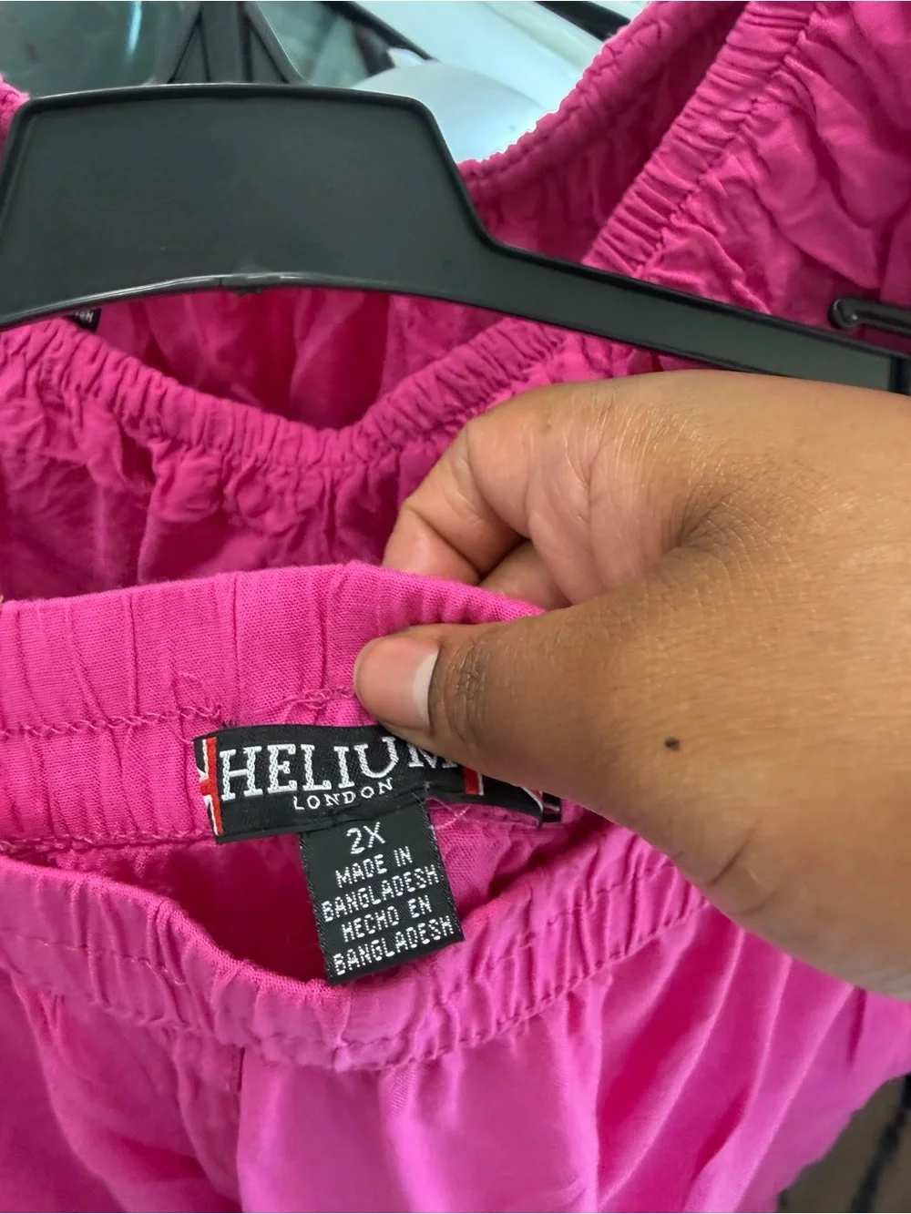 Helium Fuchsia Matching Set