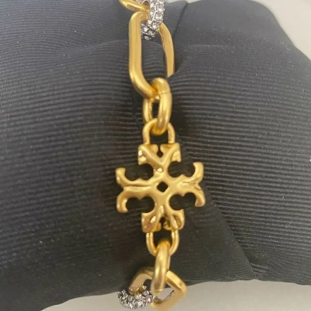 TORY BURCH•Roxanne Chain Pave‎ Bracelet