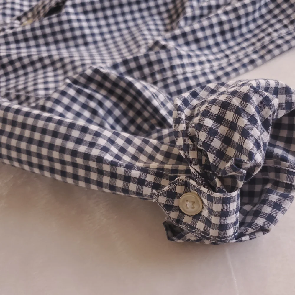 GAP Classic Checkered Button-Up Shirt