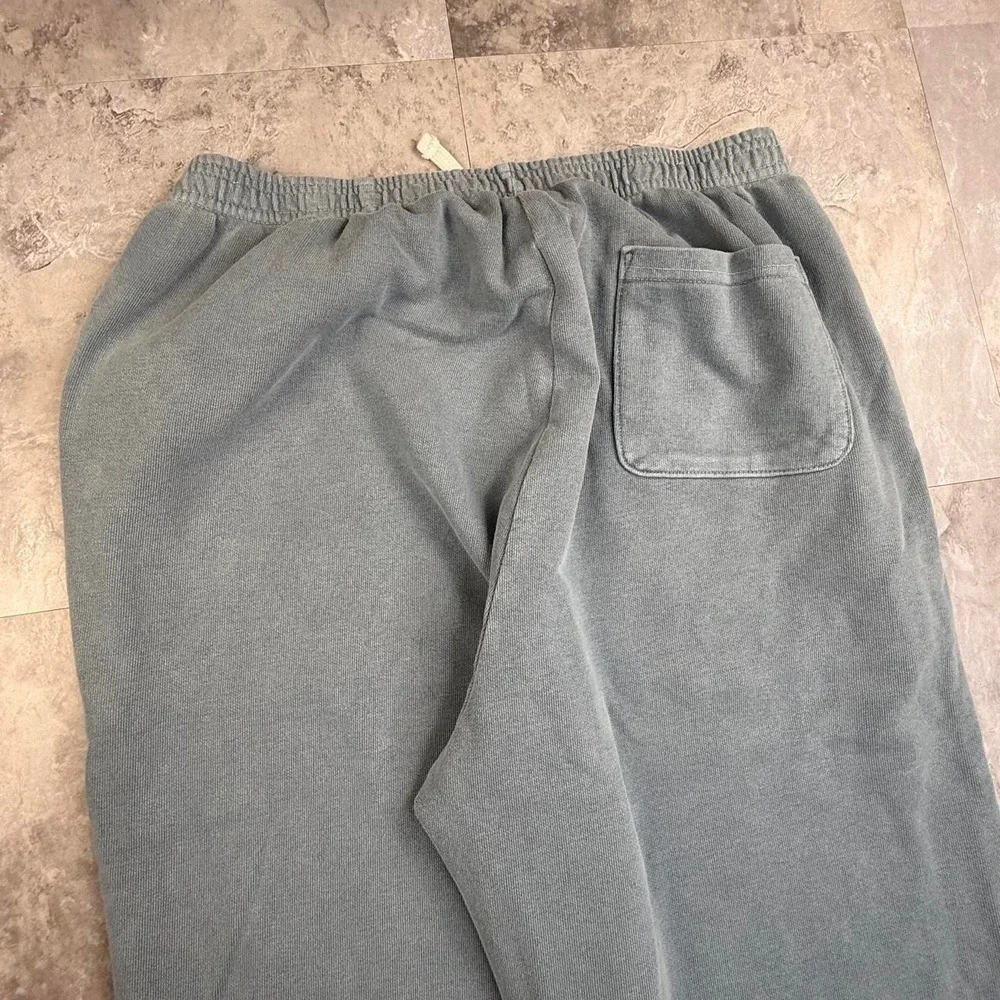 Vintage light blue American apparel heavyweight cotton joggers size xl