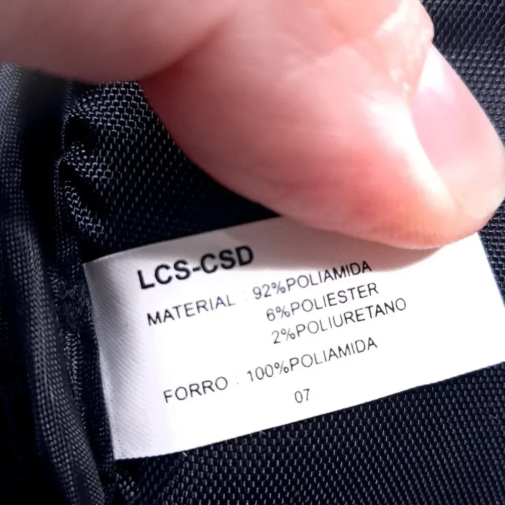 Sony pouch imperfection logo