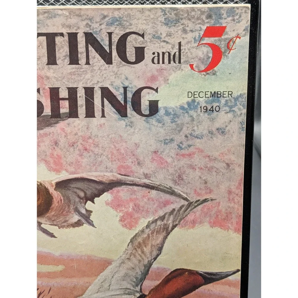 Hunting and Fishing vintage hunting