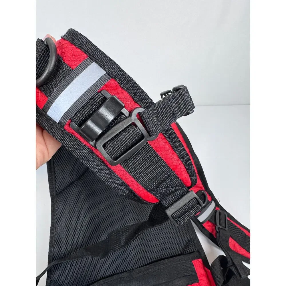 Canada Weather Gear Red Black Hydration Backpack 2L Hiking Gorpcore NWT