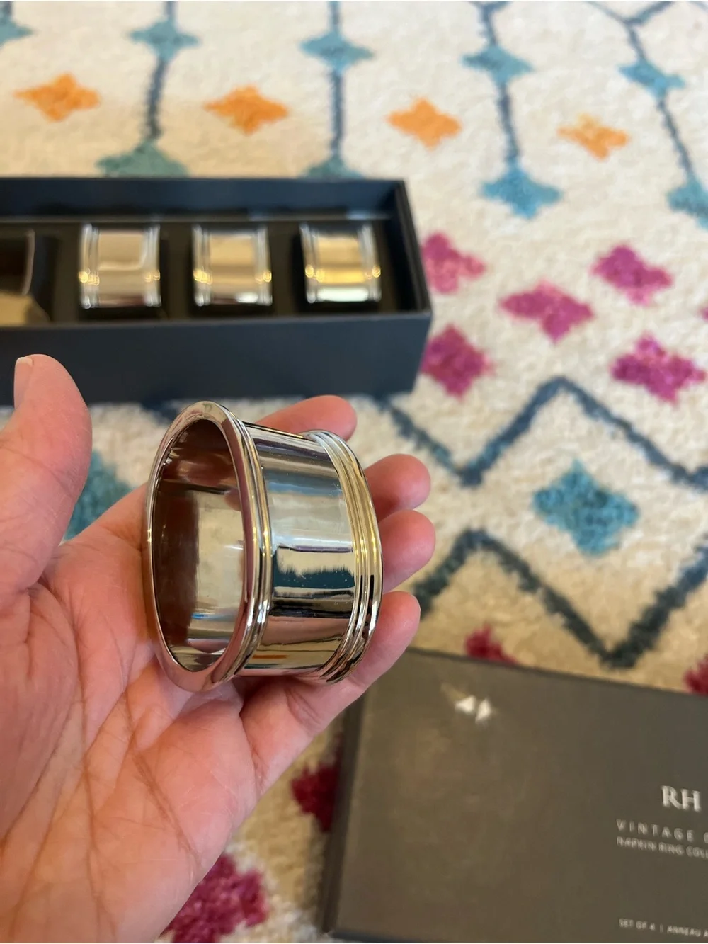 Restoration Hardware set napkin