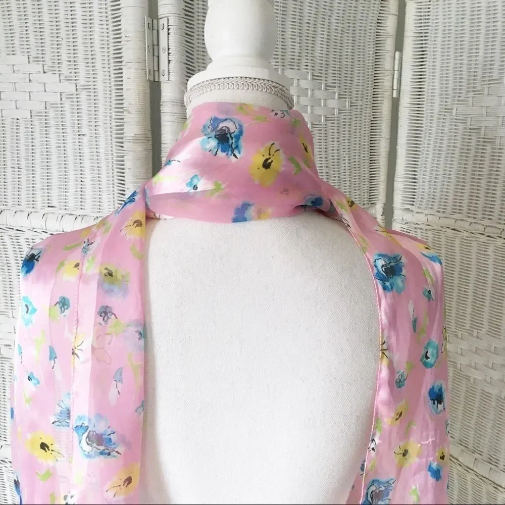 N/A pink floral