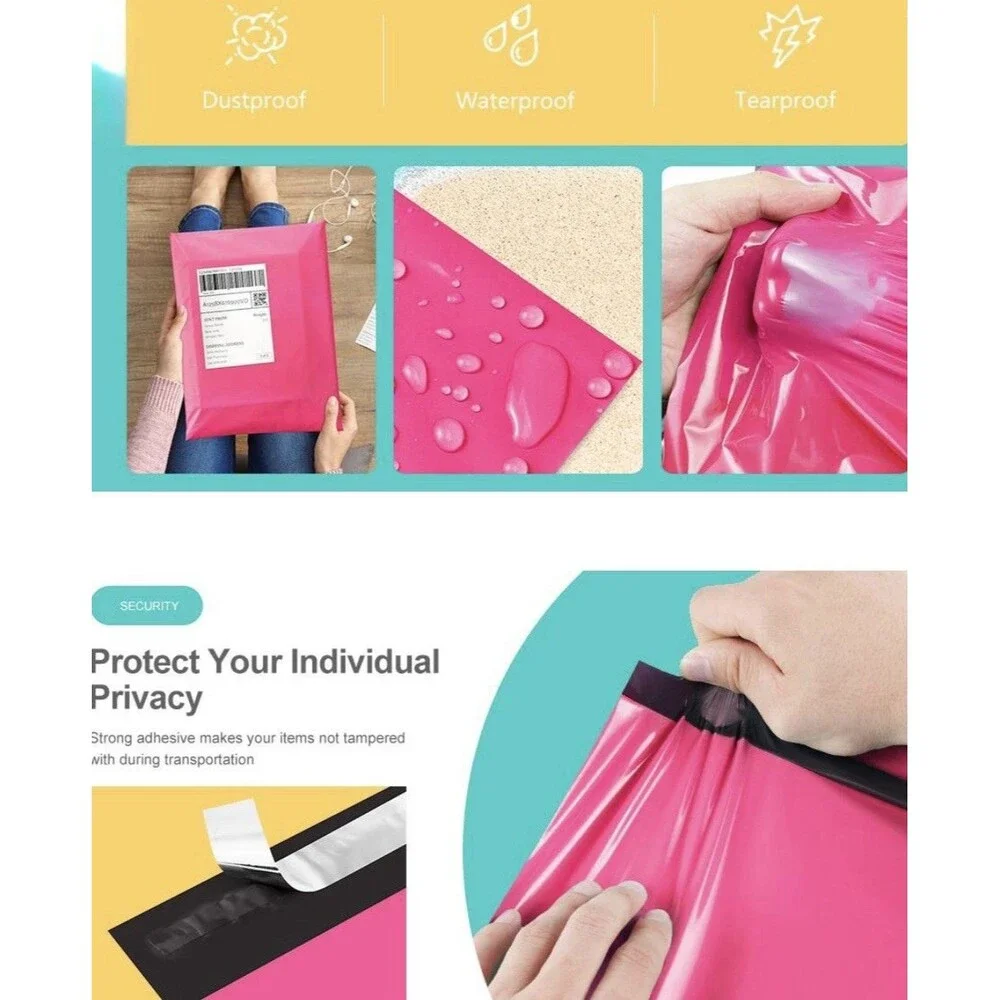 Unbranded poly mailers