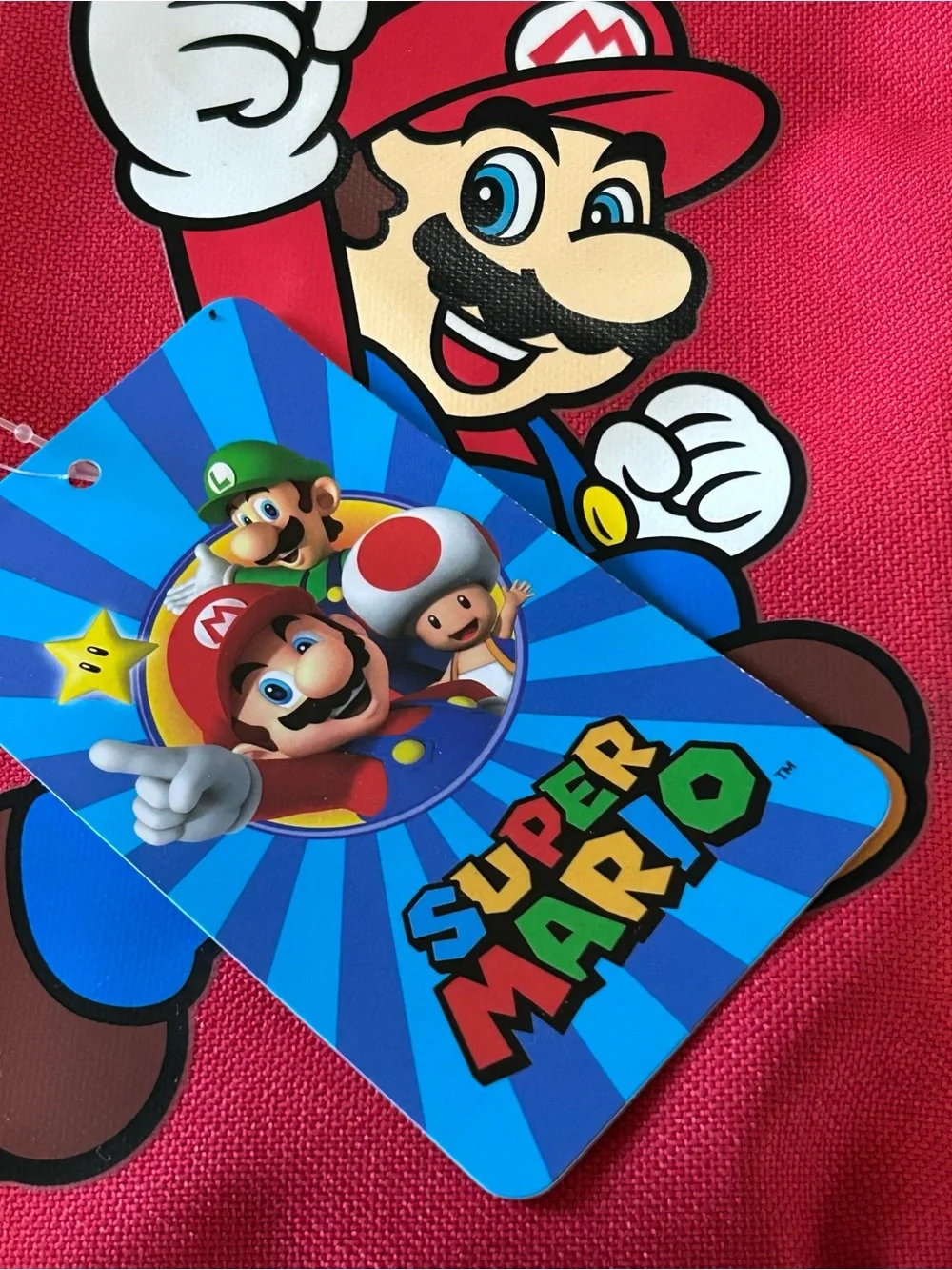 Super Mario Nintendo Bioworld Over The Shoulder Bag Sling New W Tag