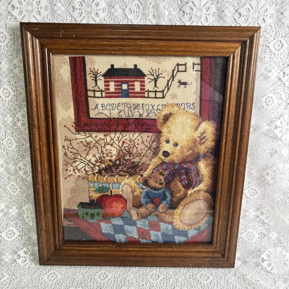Anna Krajewski vintage framed