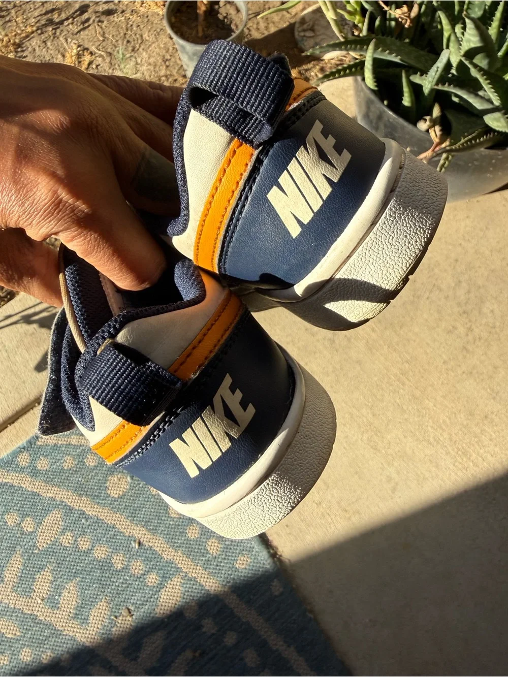 Nike questions leave