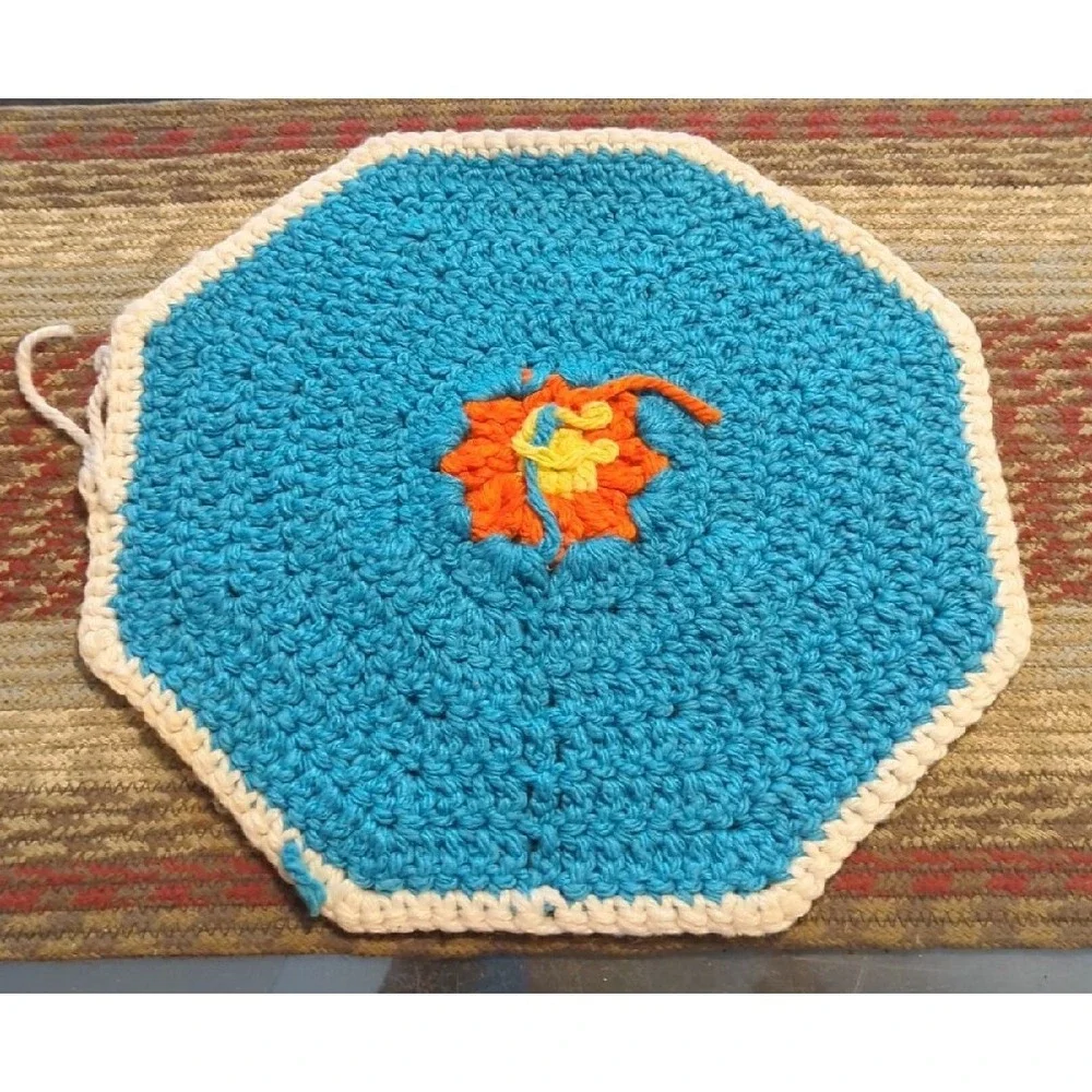 Handmade vintage crochet