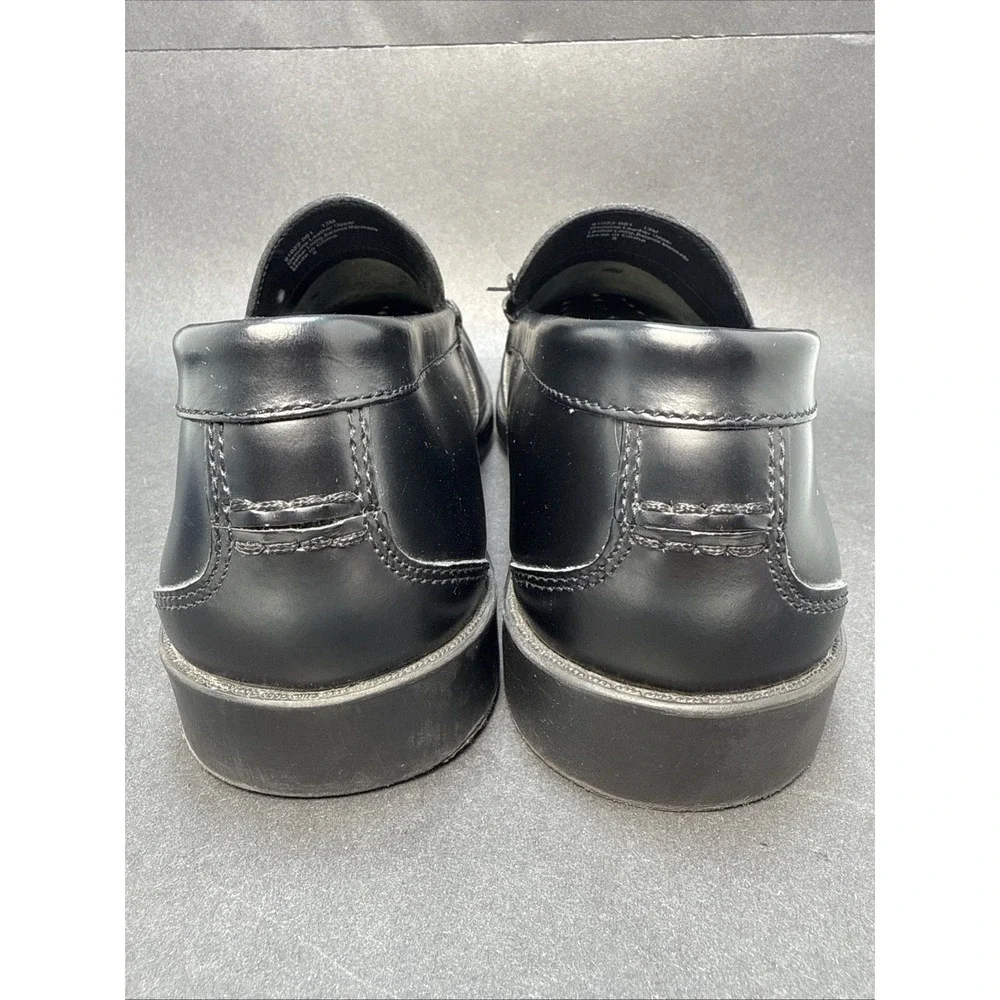 Brassboot black leather