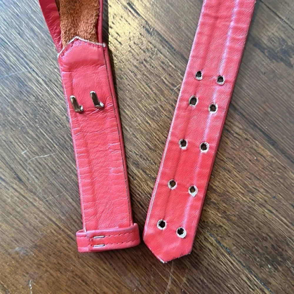 Vintage 80s red