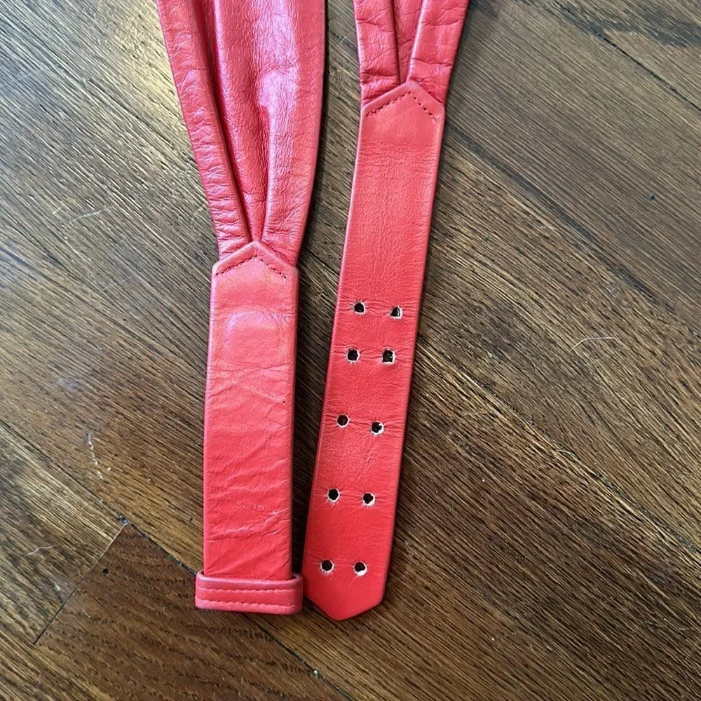 Vintage 80s red
