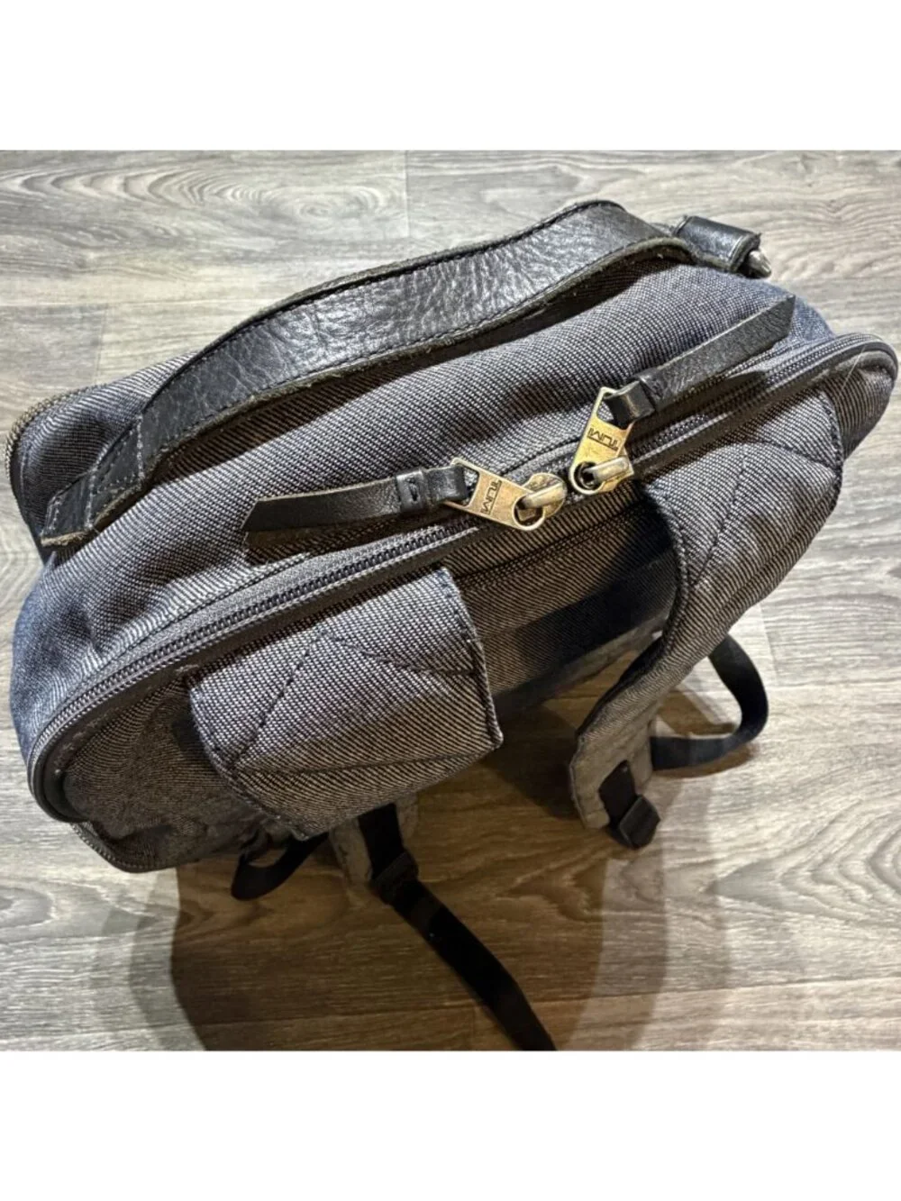 Tumi gray travel