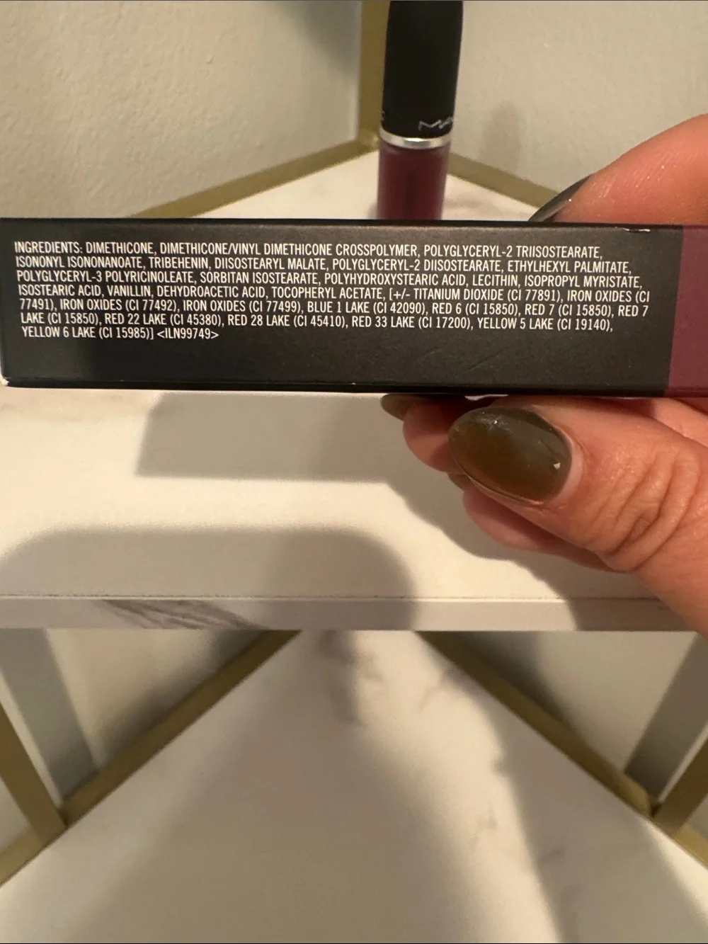 MAC Cosmetics liquid lip