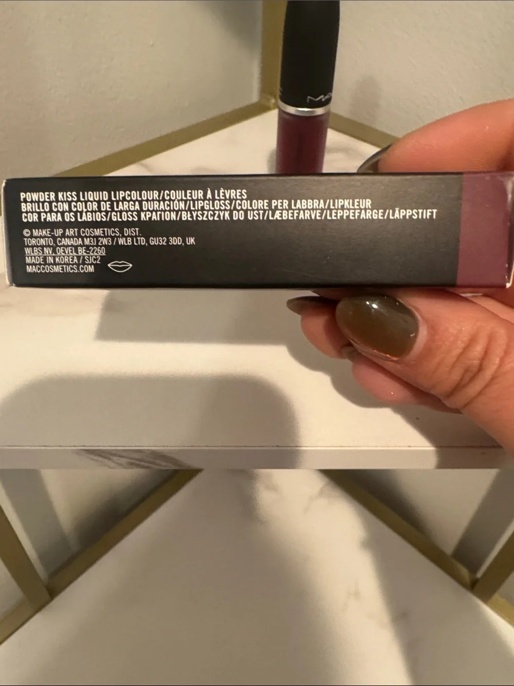 MAC Cosmetics liquid lip