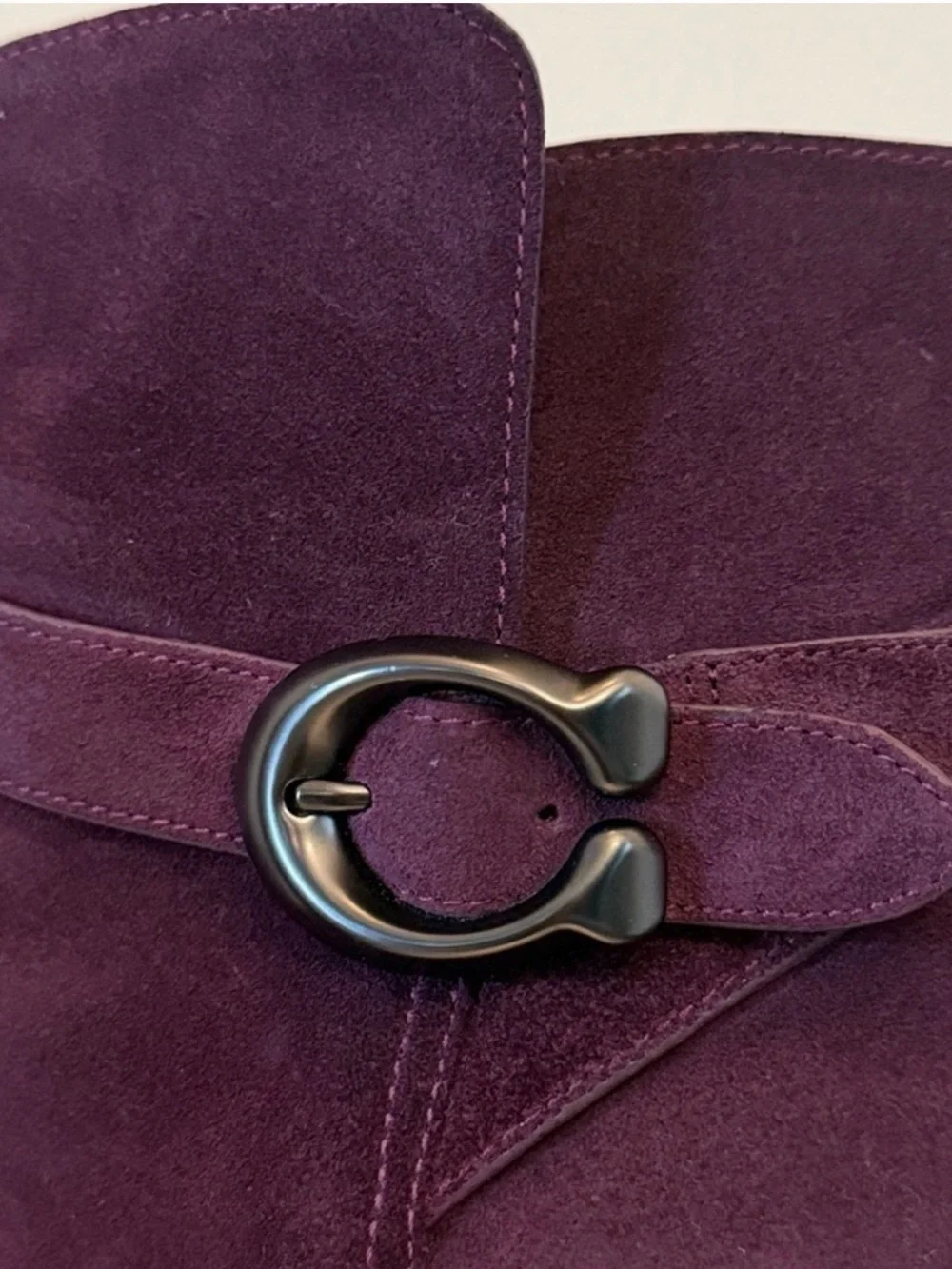 Coach crafted plush