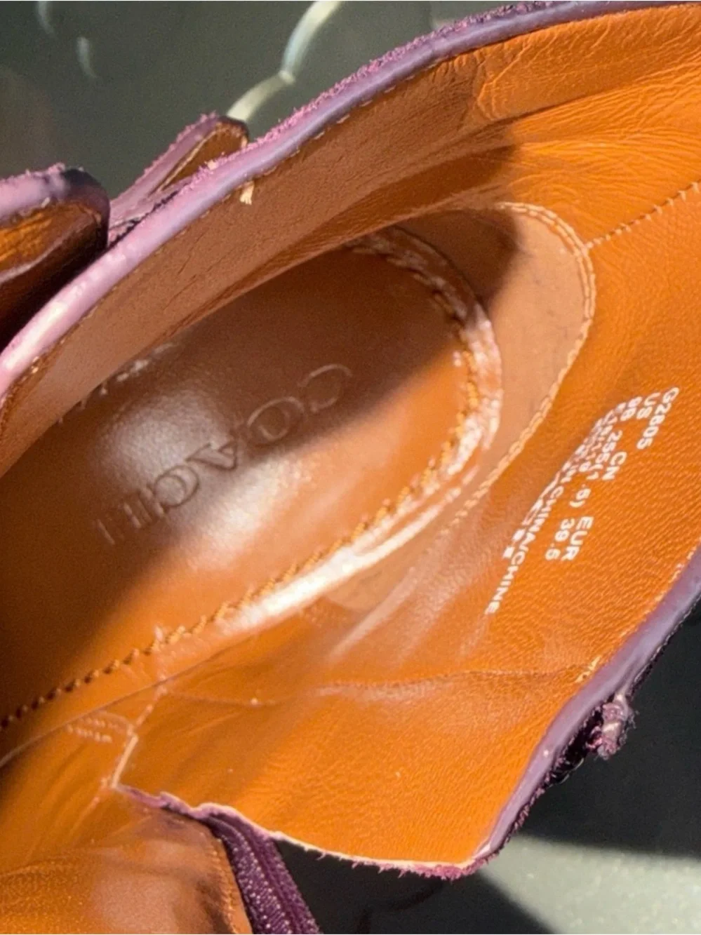 Coach crafted plush