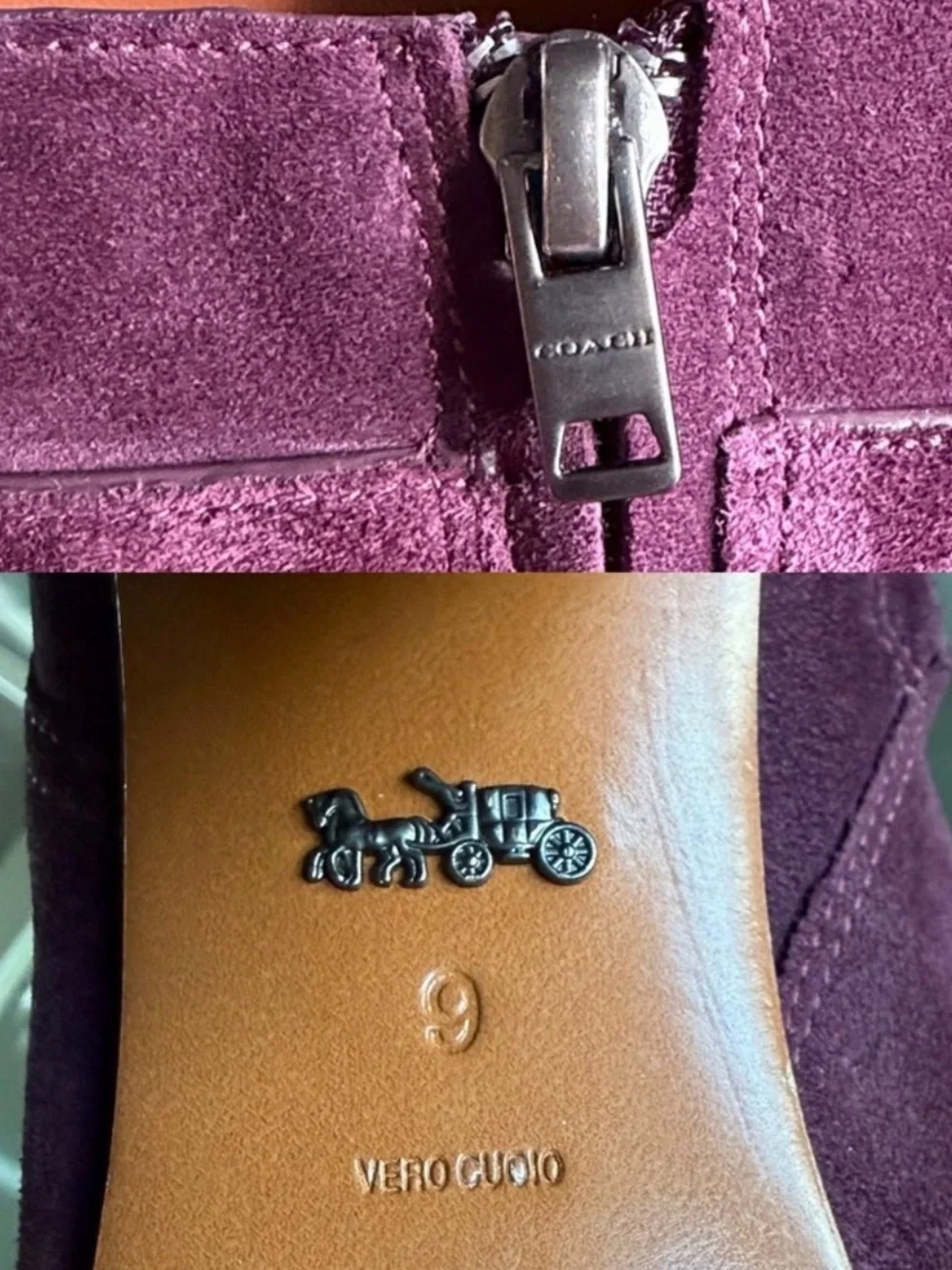 Coach crafted plush