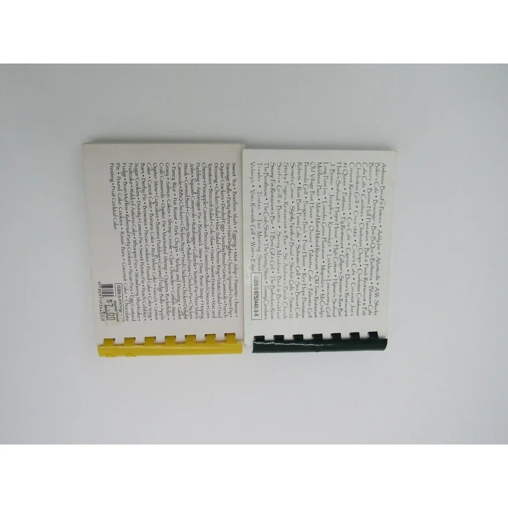 N/A spiral cookbooks