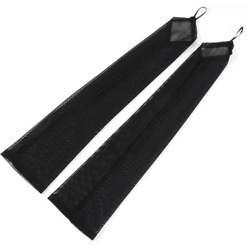Women's Black 4 Long Gloves Accessories Fingerless Role Playing Evening Dress