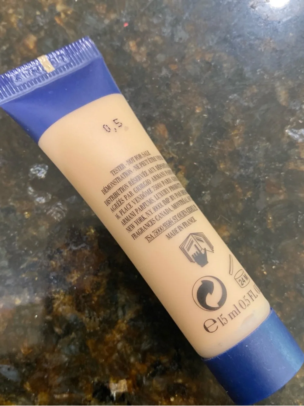 Giorgio Armani lightweight foundation