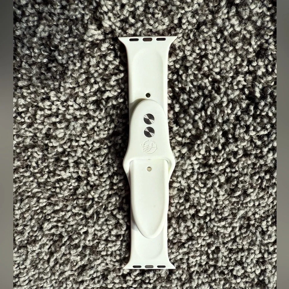 New citrus squeeze print silicone watch band for apple watch