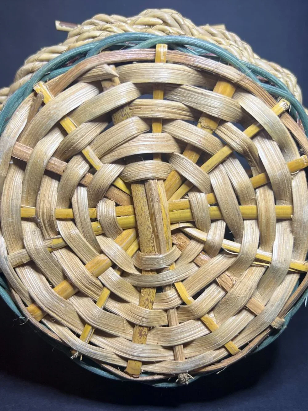 Handmade accent sturdy natural