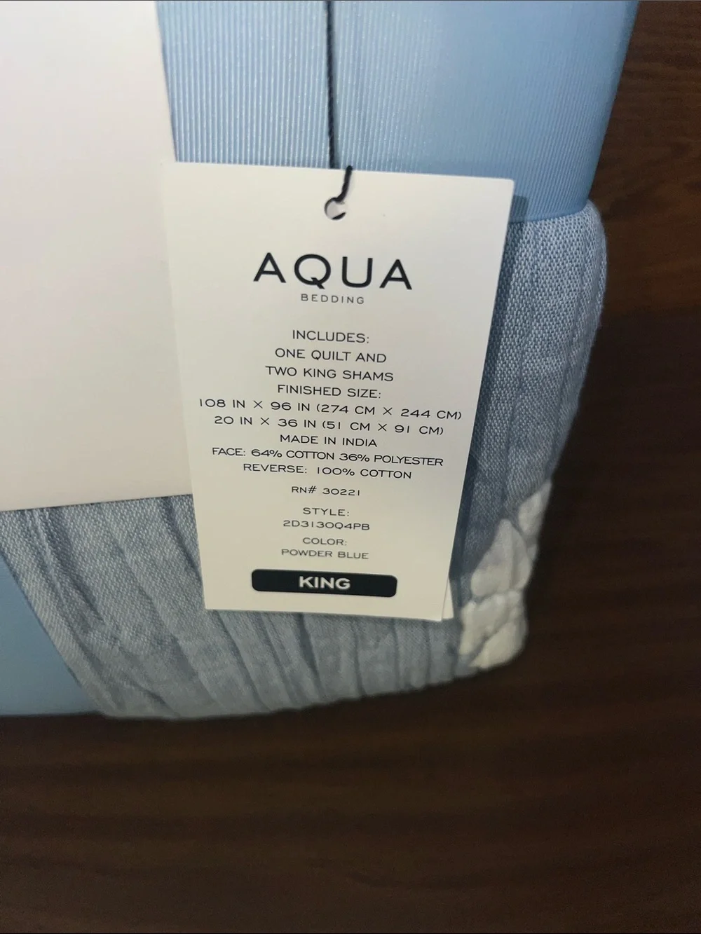 Aqua nwt king