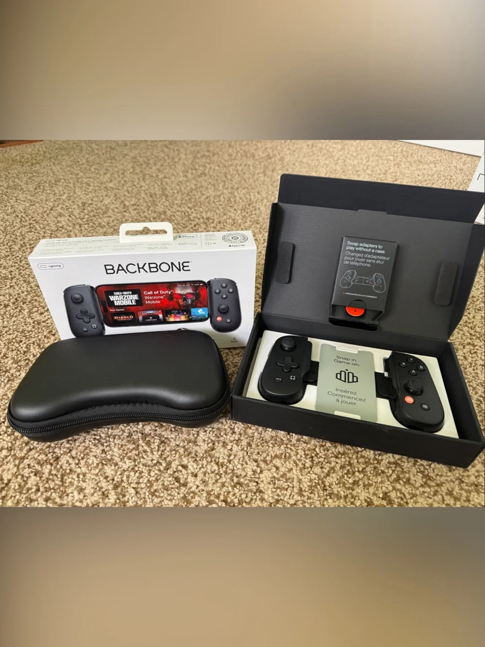 Backbone One Mobile Gaming Controller for iPhone - Lightning - with Case