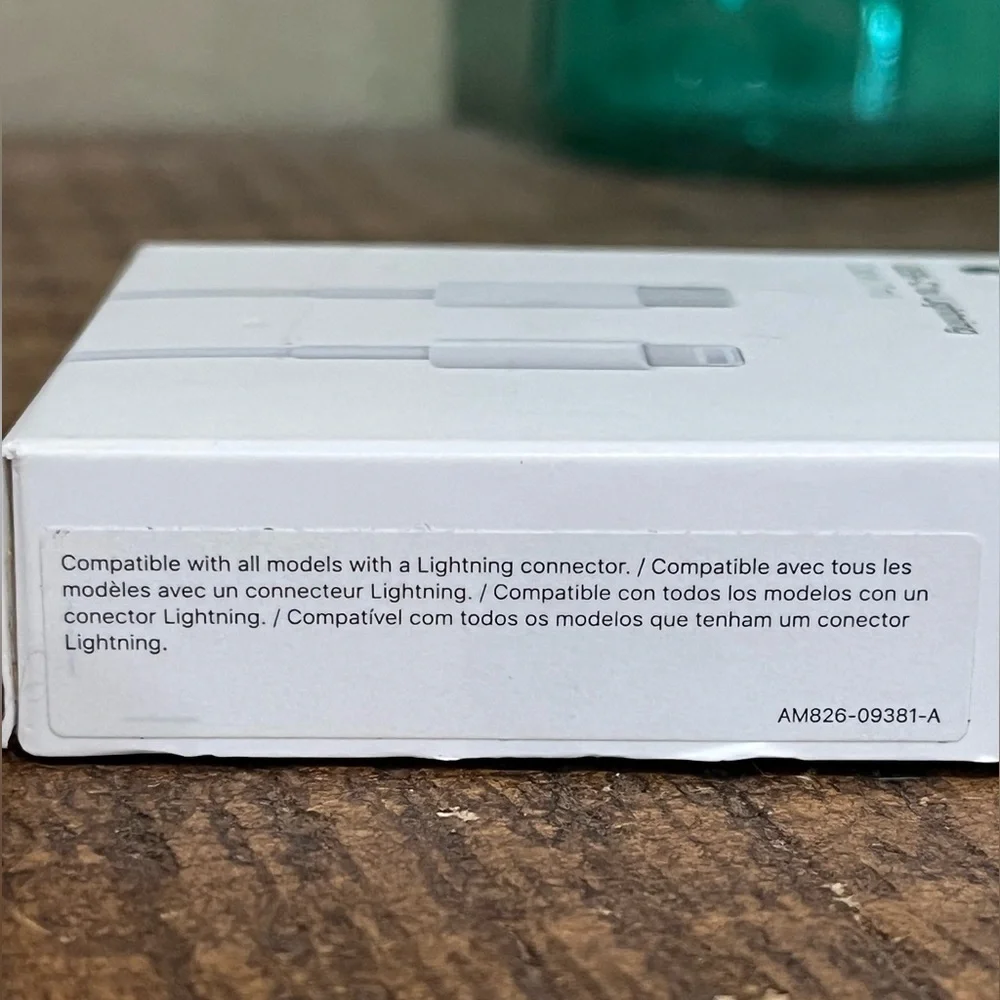 Apple usb lightning