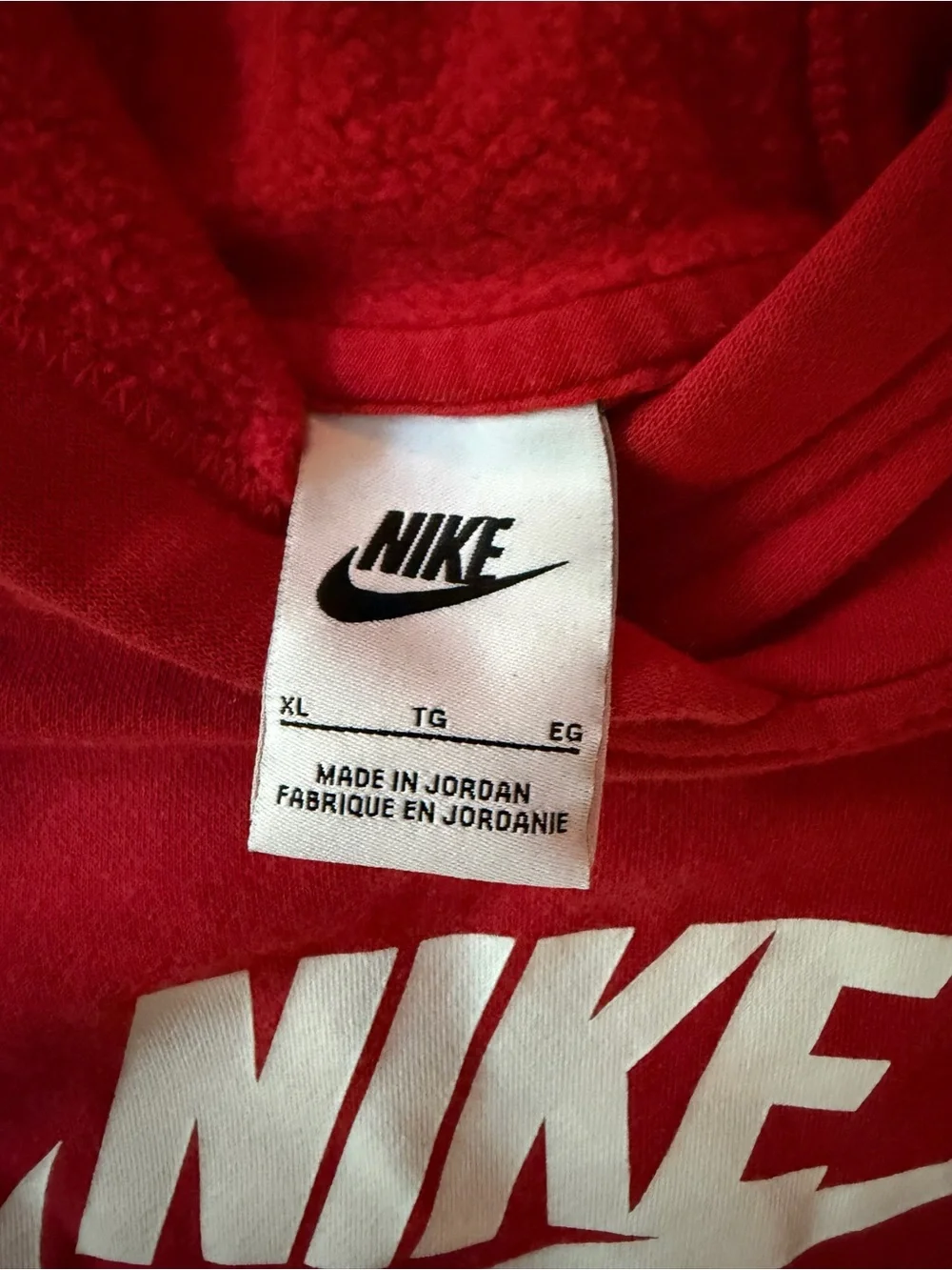 Nike bright red