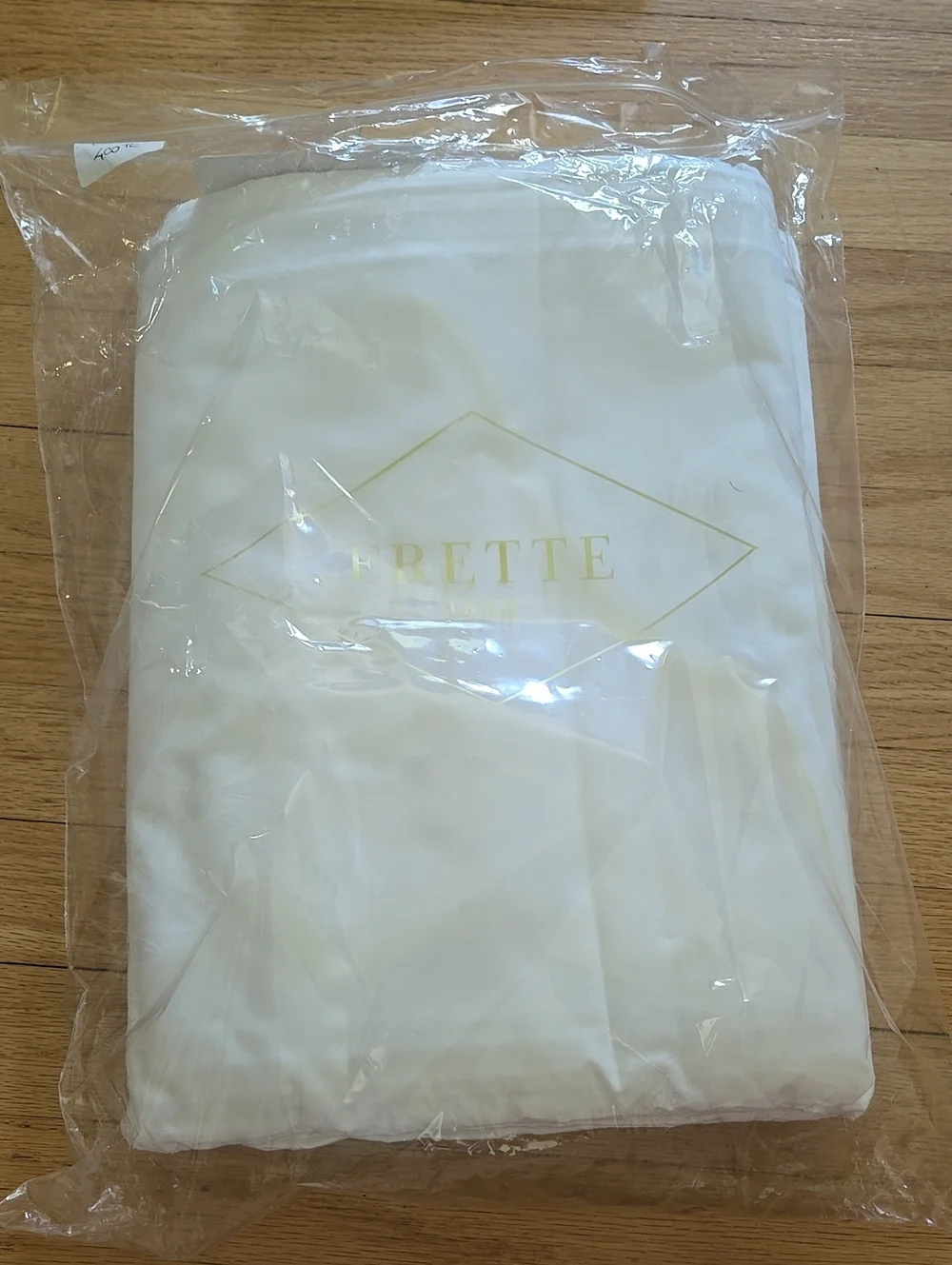 Frette White Duvet Cover 400 TC