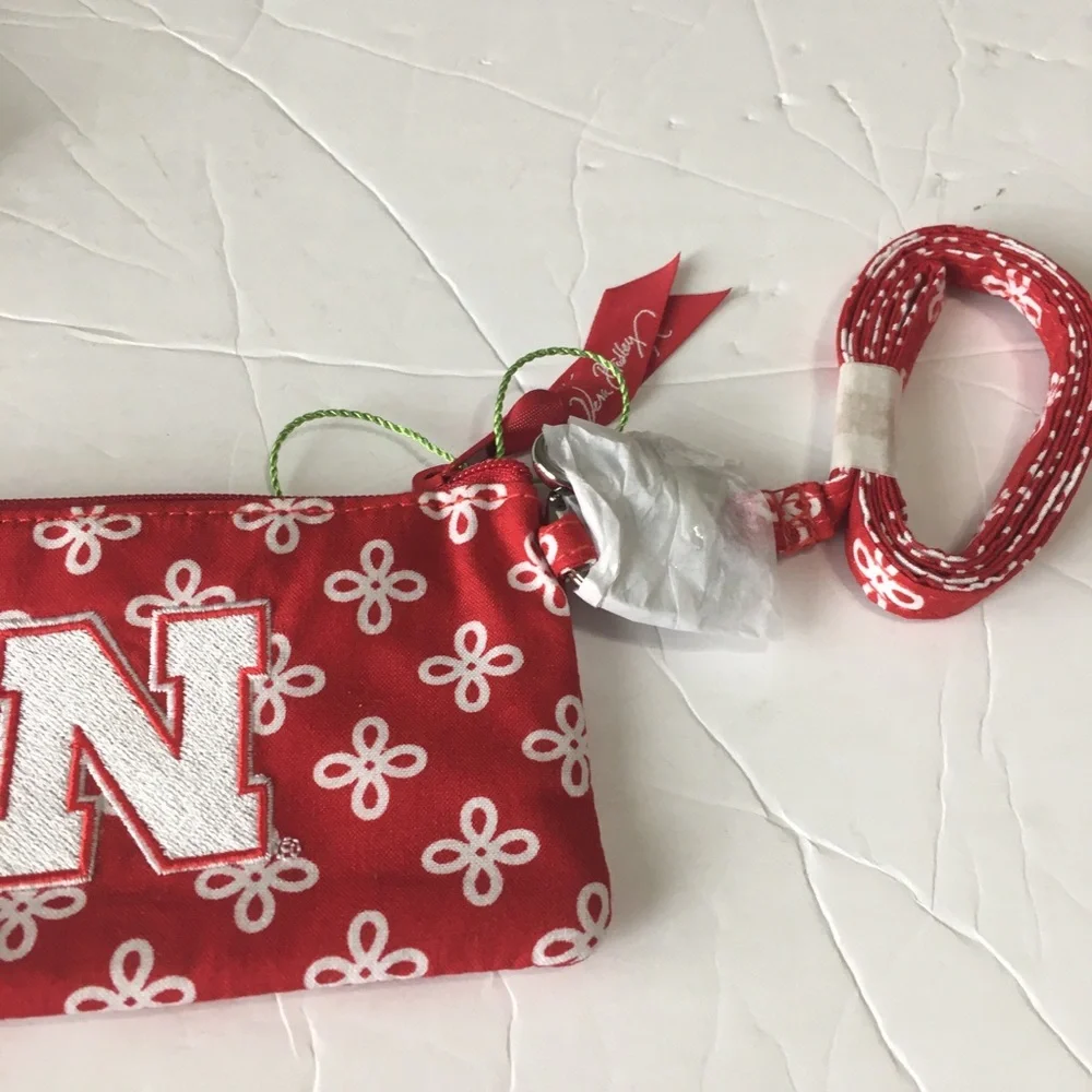 Vera Bradley red pouch