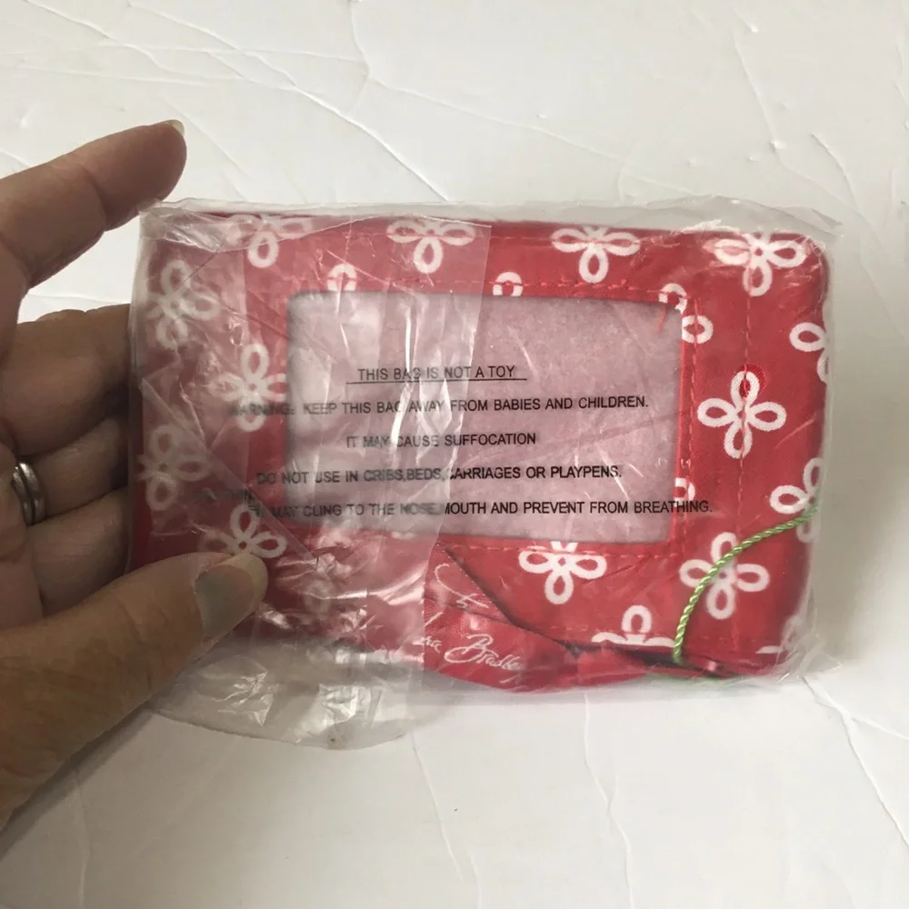 Vera Bradley red pouch