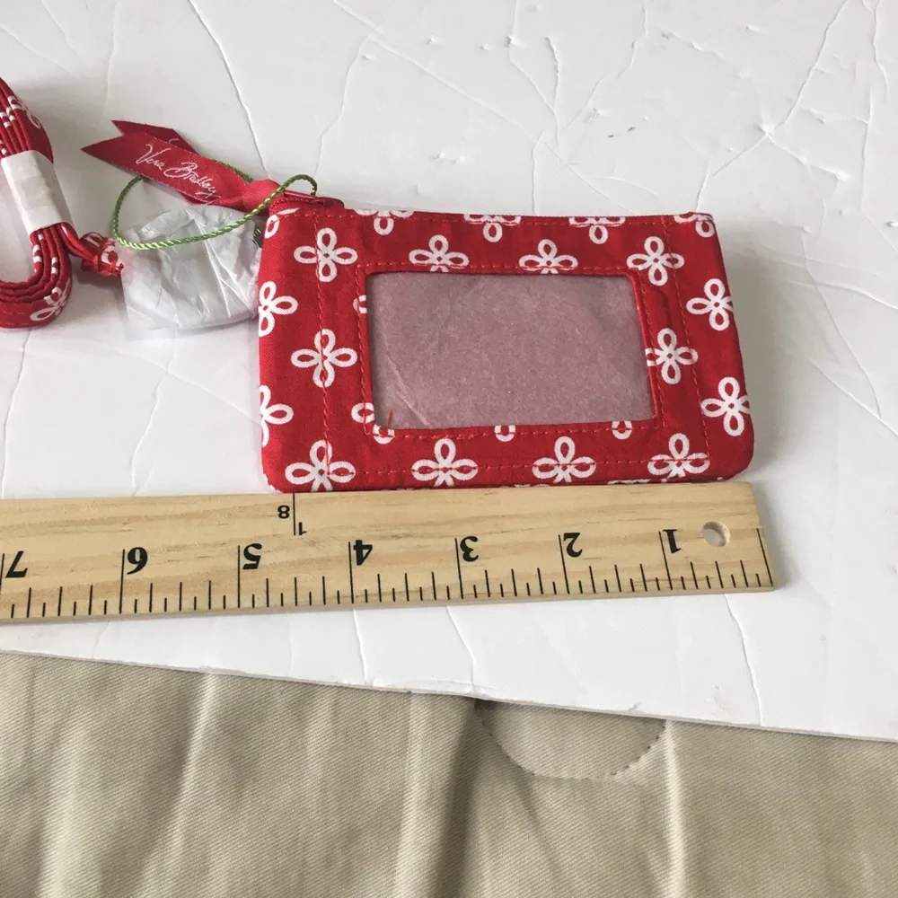 Vera Bradley red pouch