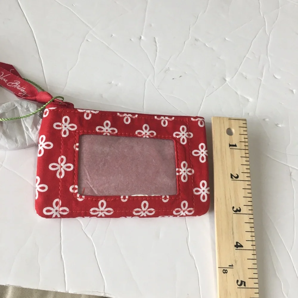 Vera Bradley red pouch
