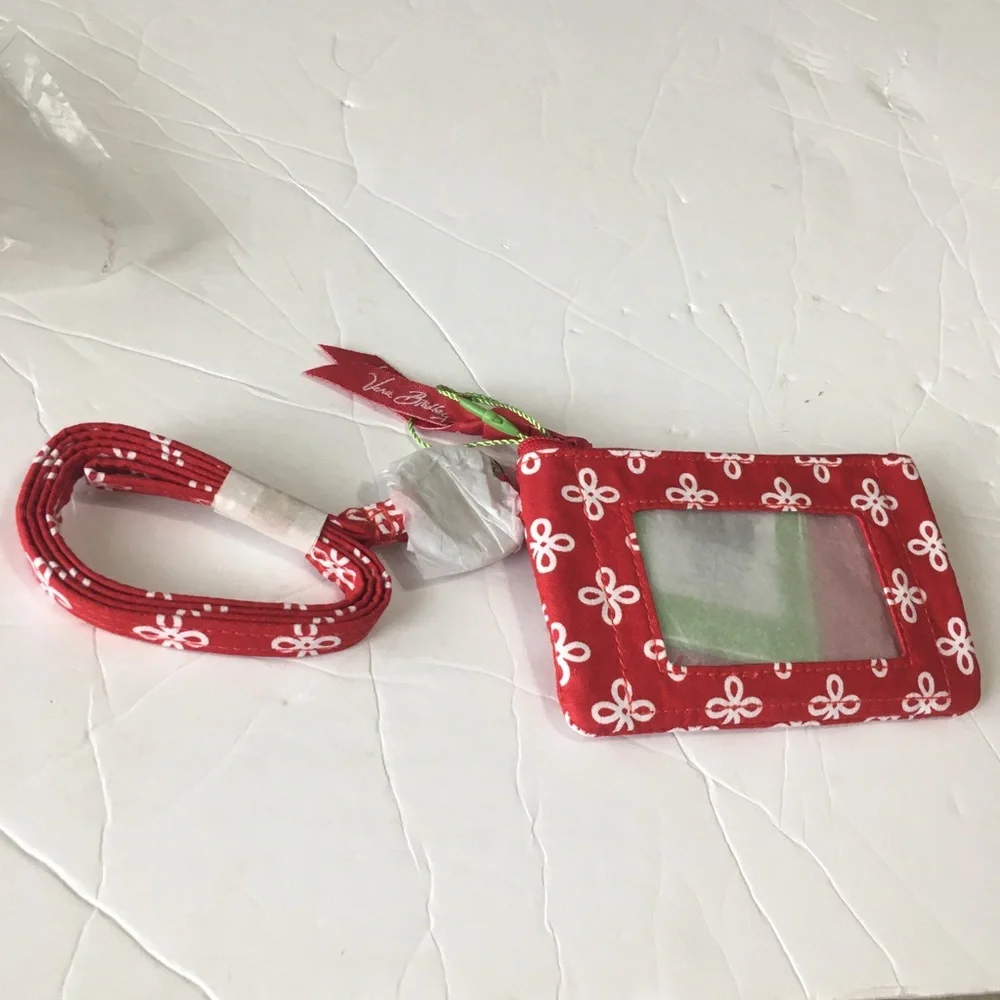 Vera Bradley red pouch