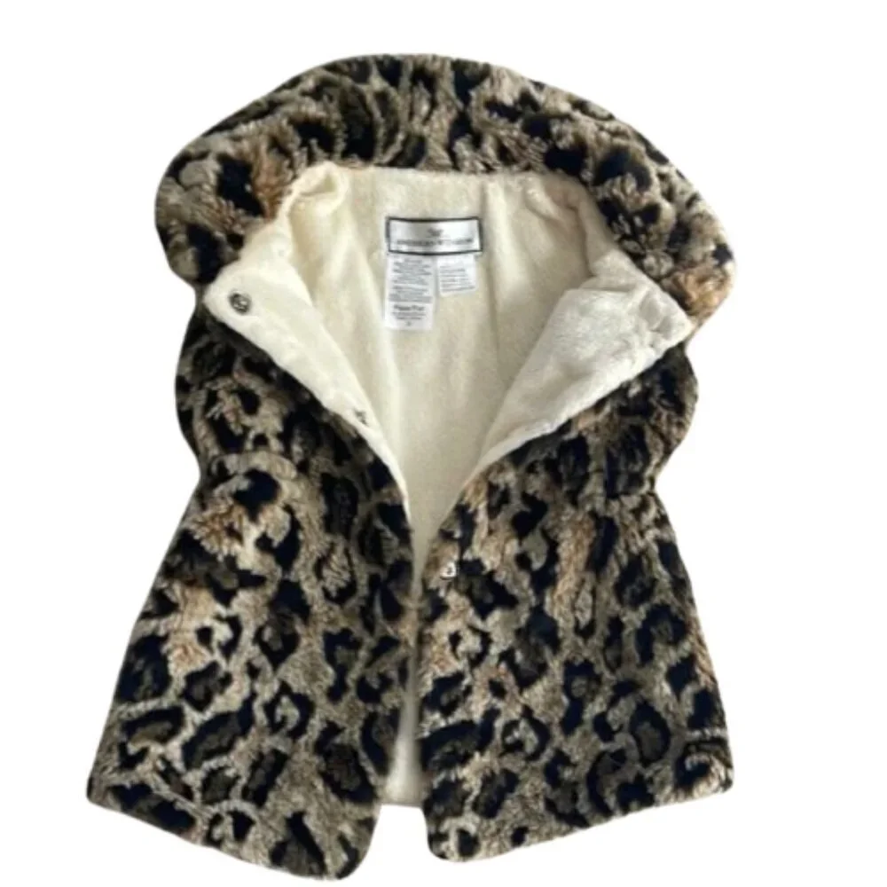 American Widgeon Faux Fur Vest 3-4T