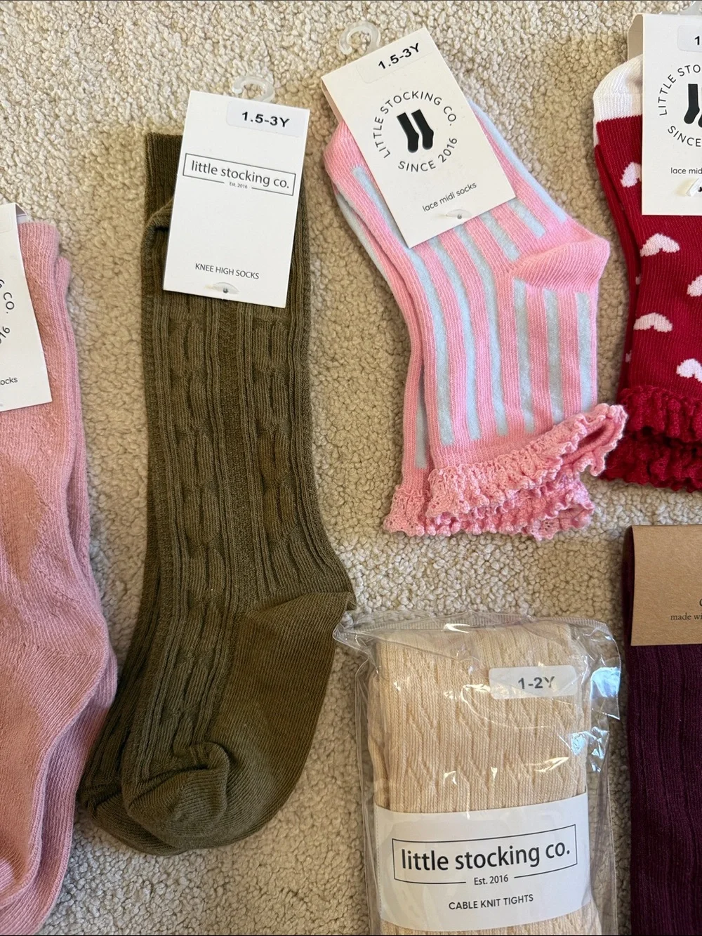 NWT Girls’ Socks + Tight Bundle