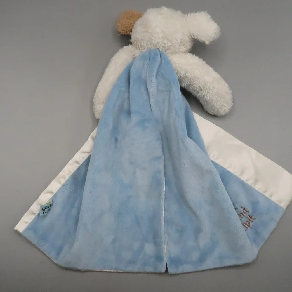 Bunnies By The Bay Best Friend Skipit Dog Lovey Satin Like Trim Security Blanket