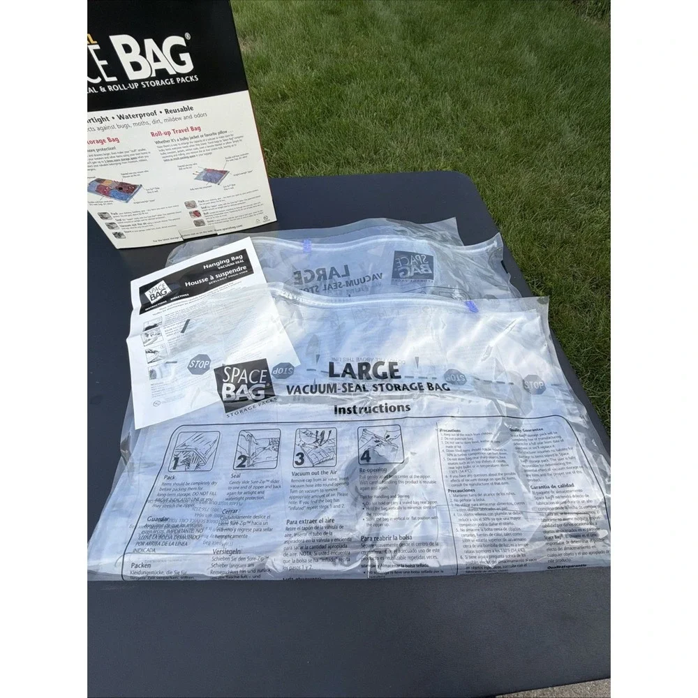 Space Bag comes two