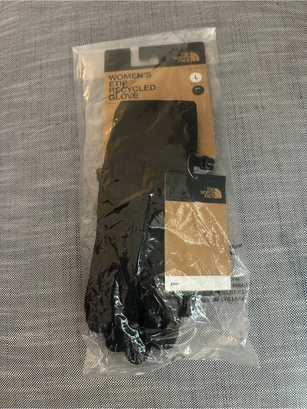 The North Face Women’s Etip Recycled Black Gloves
