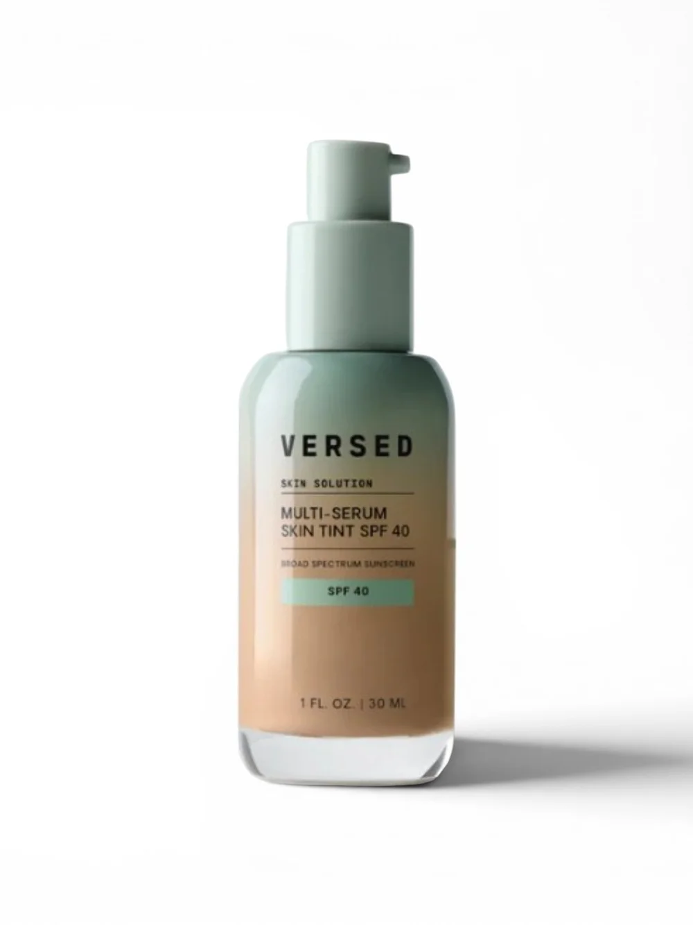 Versed Skin Solution Multi Serum Skin Tint SPF 40 Zinc Oxide 1 fl oz Shade 4W