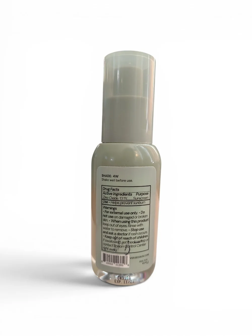 Versed skin solution