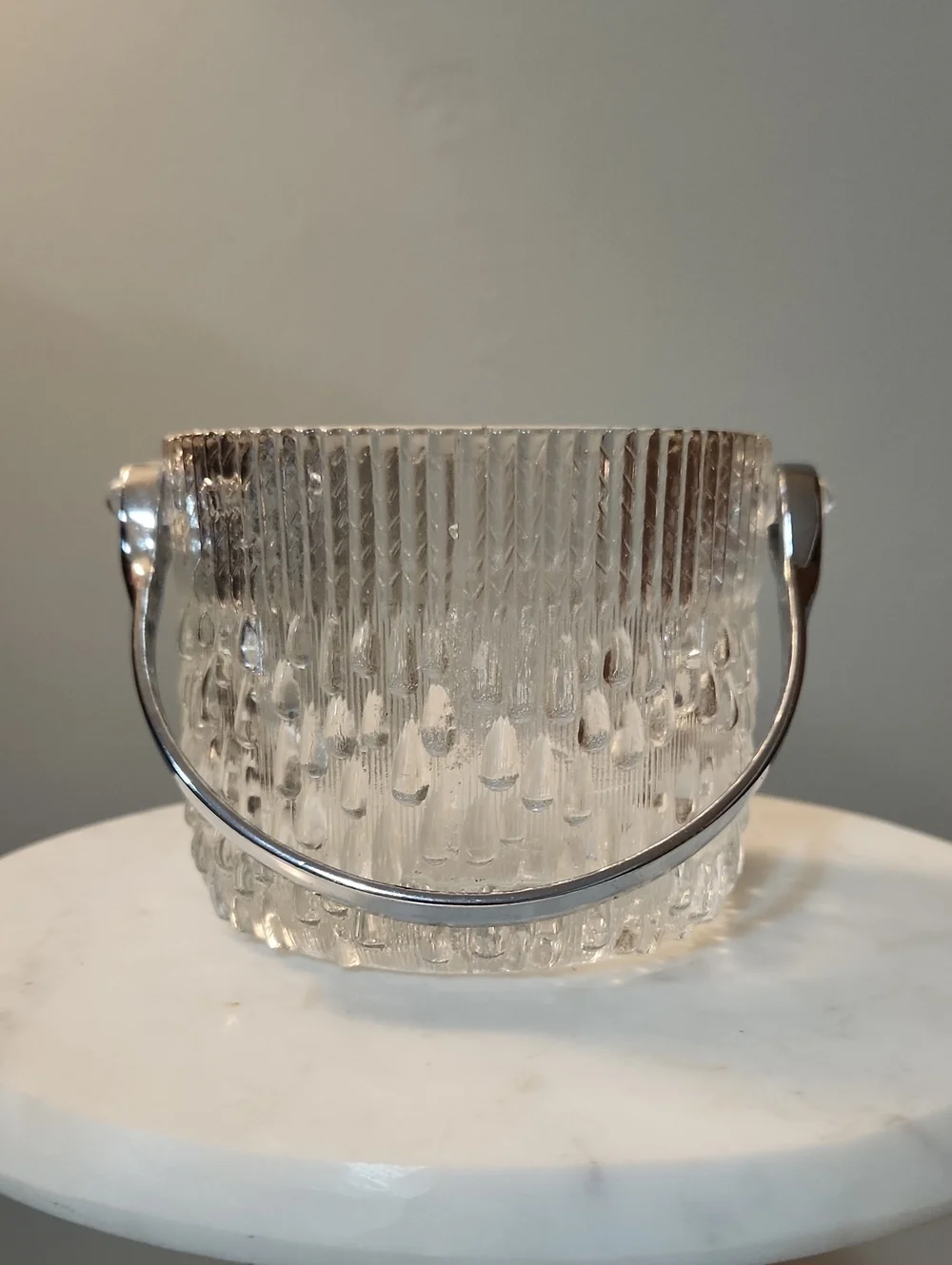 Vintage mcm clear